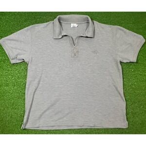 Vintage Calvin Klein Jeans 1/4 Zip LG Short Sleeve Cropped Y2K CK Cotton Polo